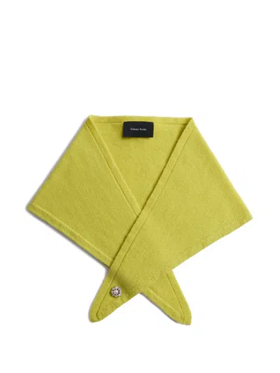 Simone Rocha Cashmere Scarves In Green
