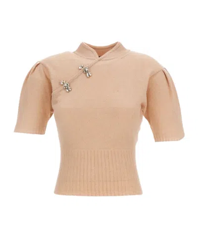 Simone Rocha Cashmere Sweater In Neutral