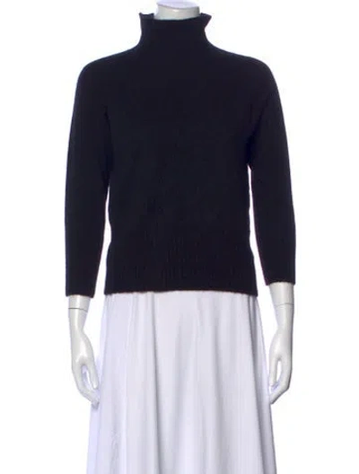 Pre-owned Simone Rocha Cashmere Turtleneck Sweater In Black
