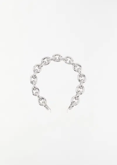 Simone Rocha Chain Headband In White