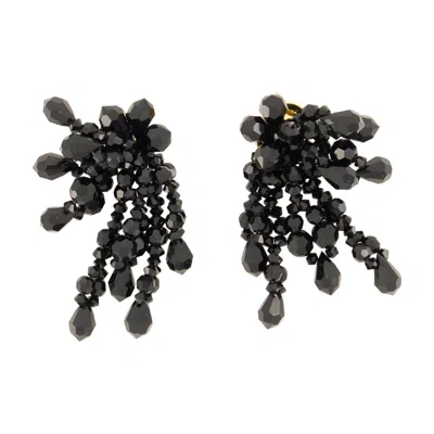 Simone Rocha Chandelier Earrings -  - Synthetic - Black