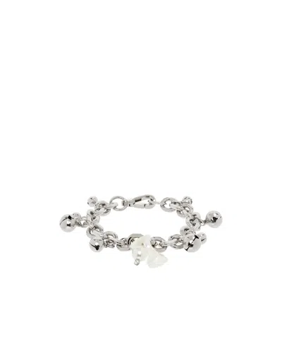 Simone Rocha Charm Bracelet In White