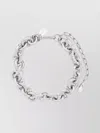 Simone Rocha Chunky Chain Necklace Pearl Flower