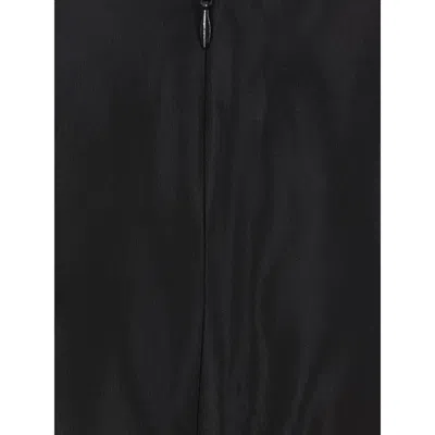 Simone Rocha Circle Silhouette Taffeta Skirt In Black