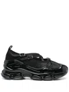 Simone Rocha Classic Ballerina Sneakers In Black