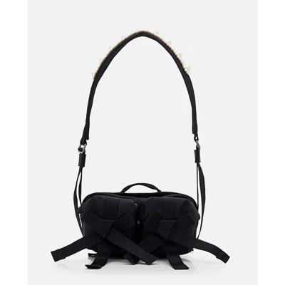 Simone Rocha Classic Bow Crossbody Bag In Black