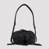 Simone Rocha Bow-embellished Crossbody Bag With Embroidery In Black