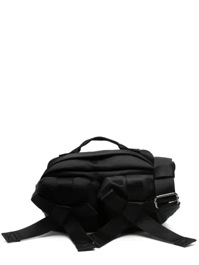 Simone Rocha Classic Bow Crossbody Bag With Embroidered Bags In Black