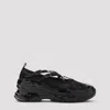 Simone Rocha Criss Cross Ballerina Shoes With Pearl Embellishments In Black