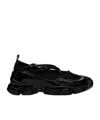Simone Rocha Black Classic Criss Cross Tracker Ballerina Flats In Black