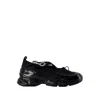 Simone Rocha Crystal-embellished Satin Flats In Black