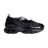 Simone Rocha Classic Criss Cross Tracker Sneakers In Black