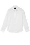 Simone Rocha Classic Shirt W/ Emb White In White
