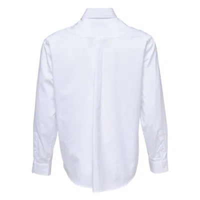 Simone Rocha Classic Shirt With Turbo Emb Cotton In White