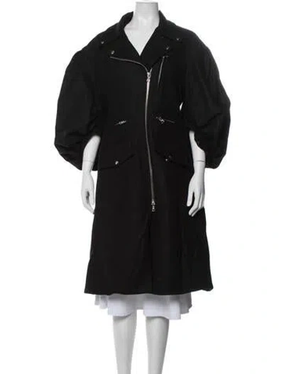 Pre-owned Simone Rocha Coat In Black