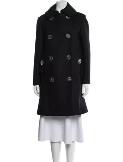 Pre-owned Simone Rocha Coat In Black