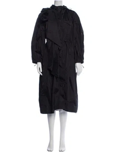 Pre-owned Simone Rocha Coat W/ Tags In Blue