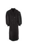 Simone Rocha Double-breasted Wool-blend Coat