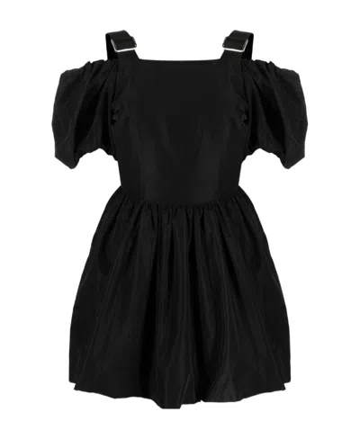 SIMONE ROCHA SIMONE ROCHA COLD-SHOULDER BALLOON-SLEEVED MINI DRESS