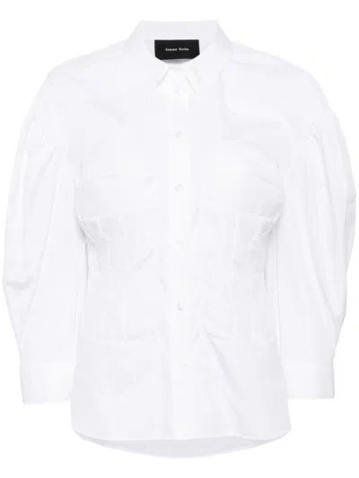 SIMONE ROCHA CORSET SEAM SHIRT