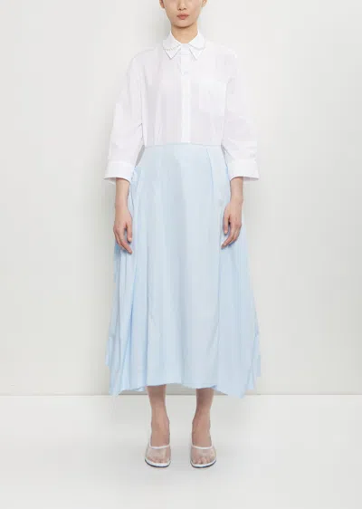 Simone Rocha Cotton Bow Hip Detail Skirt