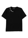 Simone Rocha Cotton T-shirt In Black