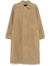 Simone Rocha Cotton Trench Coat In Neutrals