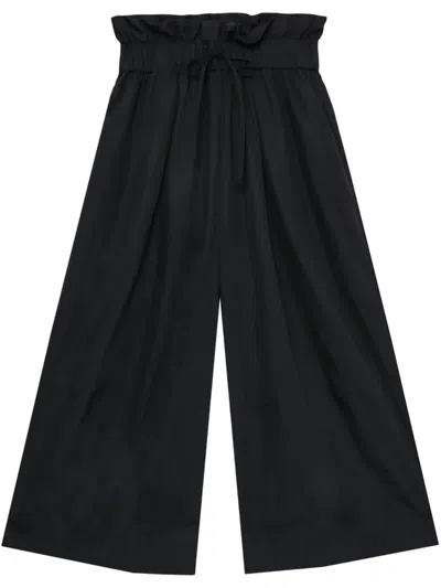 Simone Rocha Cotton Trousers In Black