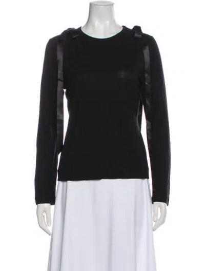 Pre-owned Simone Rocha Crew Neck Long Sleeve Top W/ Tags In Gray