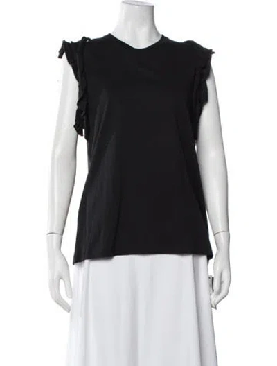 Pre-owned Simone Rocha Crew Neck Sleeveless Top W/ Tags In Black