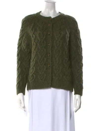 Pre-owned Simone Rocha Crew Neck Sweater In Green