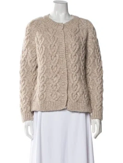 Pre-owned Simone Rocha Crew Neck Sweater In Neutrals