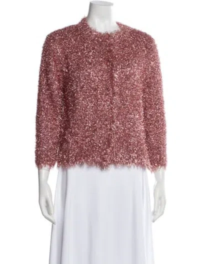 Pre-owned Simone Rocha Crew Neck Sweater In Pink