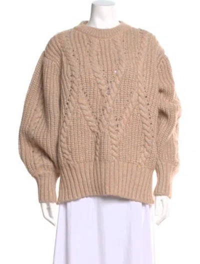 Pre-owned Simone Rocha Crew Neck Sweater W/ Tags In Metallic/pink