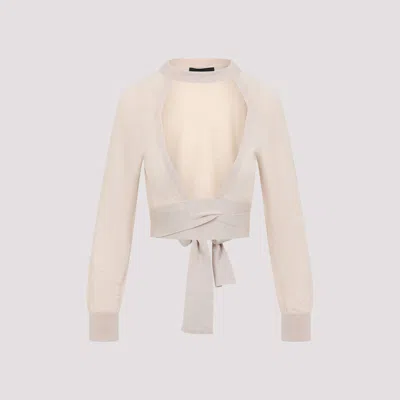 SIMONE ROCHA CROPPED CUT OUT WINDOW JUMPER