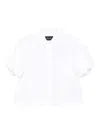 Simone Rocha Cropped Puff-sleeves Shirt