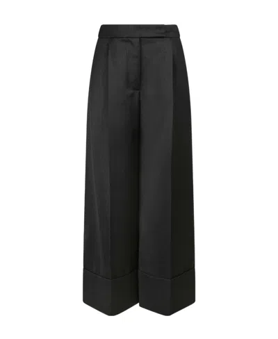 SIMONE ROCHA CROPPED WIDE-LEG TROUSERS