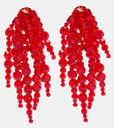 Simone Rocha Ohrringe In Red