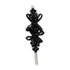 Simone Rocha 小弓花发夹 Crystal Black In 黑色的