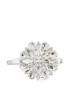 Simone Rocha Blossom Crystal-embellished Hair Clip In Silver