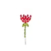Simone Rocha Haarspange Carnation Mit Kristallen In Red