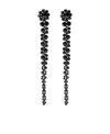 Simone Rocha Bead-emellished Drop Earrings In Black