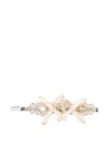Simone Rocha Crystal-embellished Bow Hair Clip In Gold