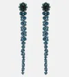 Simone Rocha Crystal-embellished Drop Earrings In Gold