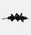 Simone Rocha Crystal-embellished Hair Clip In Black