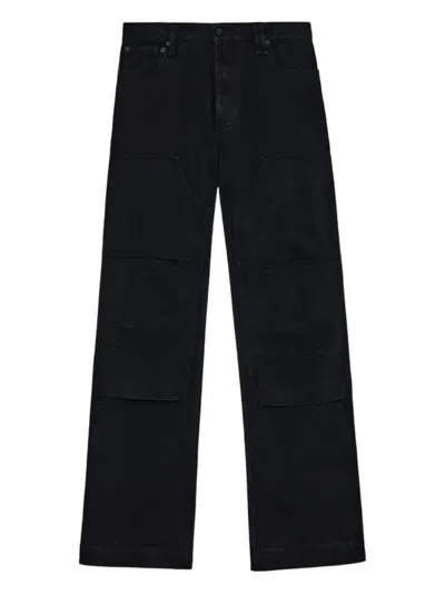Simone Rocha Crystal-embellished Jeans In Black