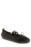Simone Rocha Crystal Embellished Mary Jane Ballerina Flat In Multi