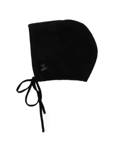 SIMONE ROCHA CRYSTAL-EMBELLISHED HAT