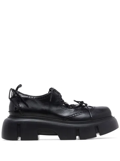 SIMONE ROCHA CUT-OUT LEATHER BROGUES