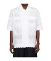 Simone Rocha White Relaxed Shirt